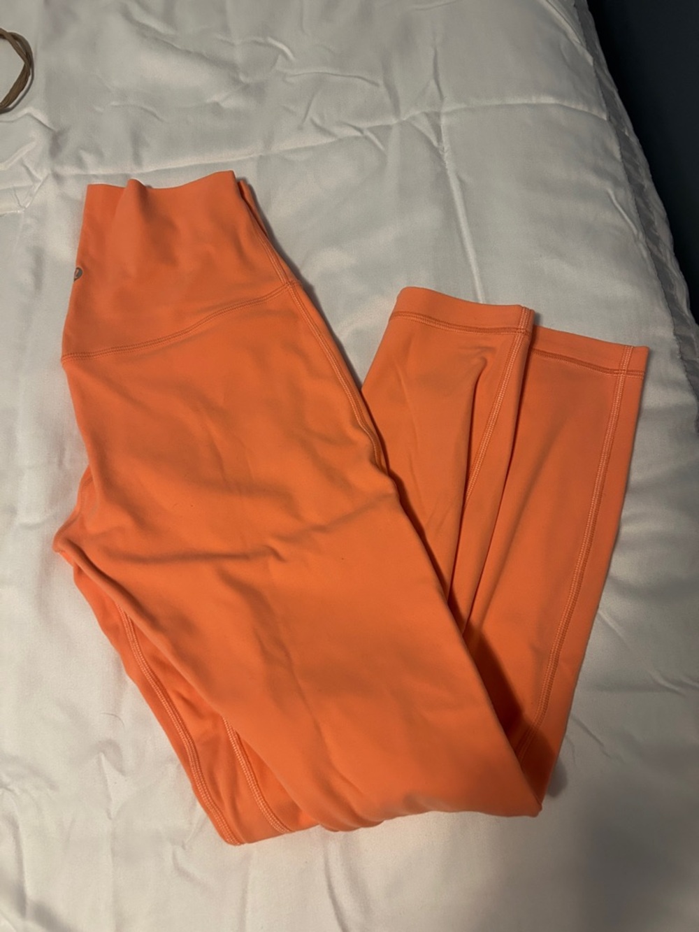 Lululemon Align 25" High-Rise Light Orange Active Leggings